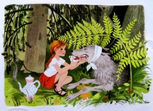 Illustration de Gerda Muller pour "Marlaguette" (1952)